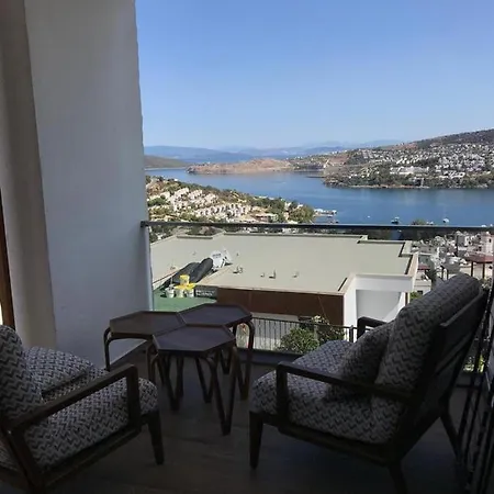 Peaceful House With Amazing Sea View In Bodrum *